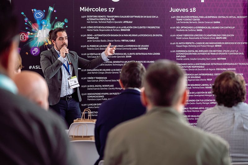 Rubén Lanuza en Speaker Corner ASLAN 2024